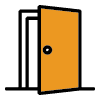 door icon<br />
